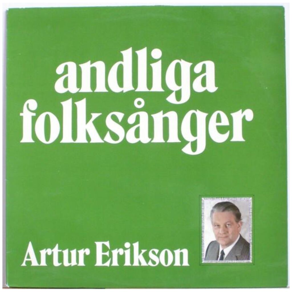 Artur Erikson - Andliga Folksånger (LP, Album)