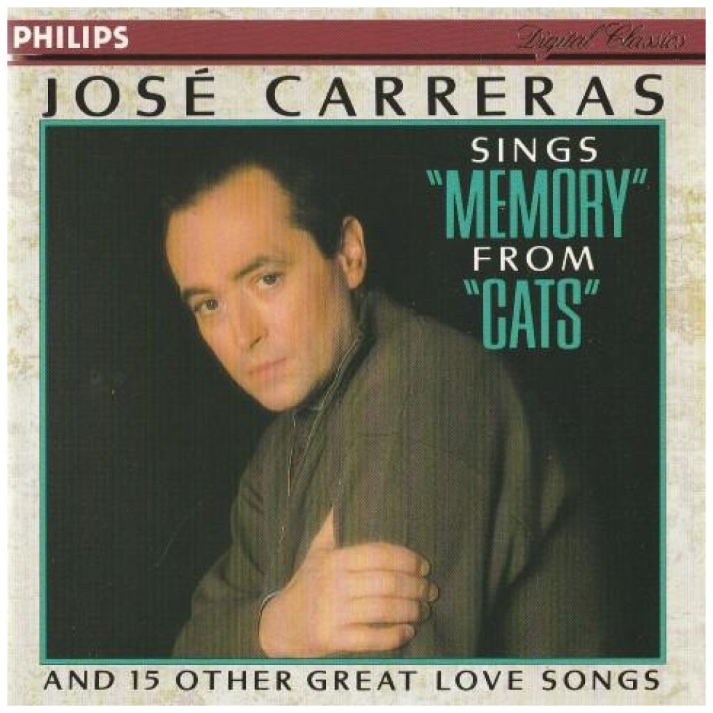 José Carreras - Sings Memory From Cats (CD, Album)