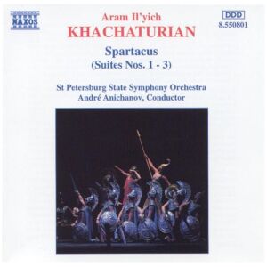 Aram Ilyich Khachaturian* - St Petersburg State Symphony Orchestra*, André Anichanov - Spartacus (Suites Nos. 1 - 3) (CD, Album)>