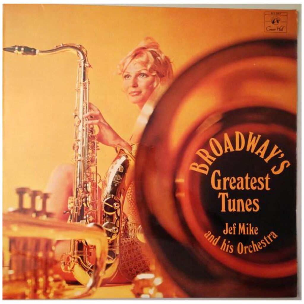 Jef Mike And His Orchestra - Broadways Greatest Tunes (LP)>