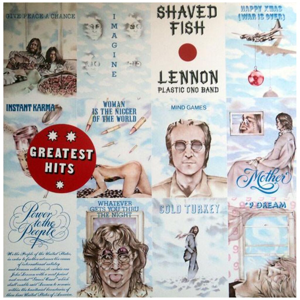Lennon* & The Plastic Ono Band - Shaved Fish (LP, Comp, RE)