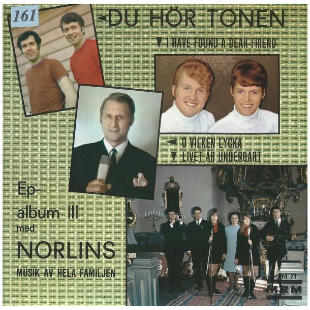Norlins - Du Hör Tonen (7, EP)