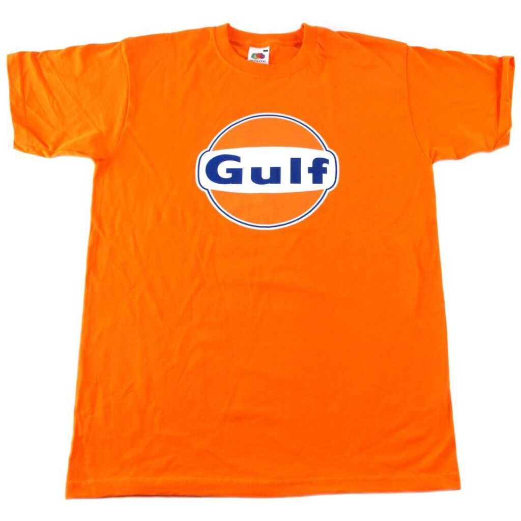 Gulf T-shirt orange Small