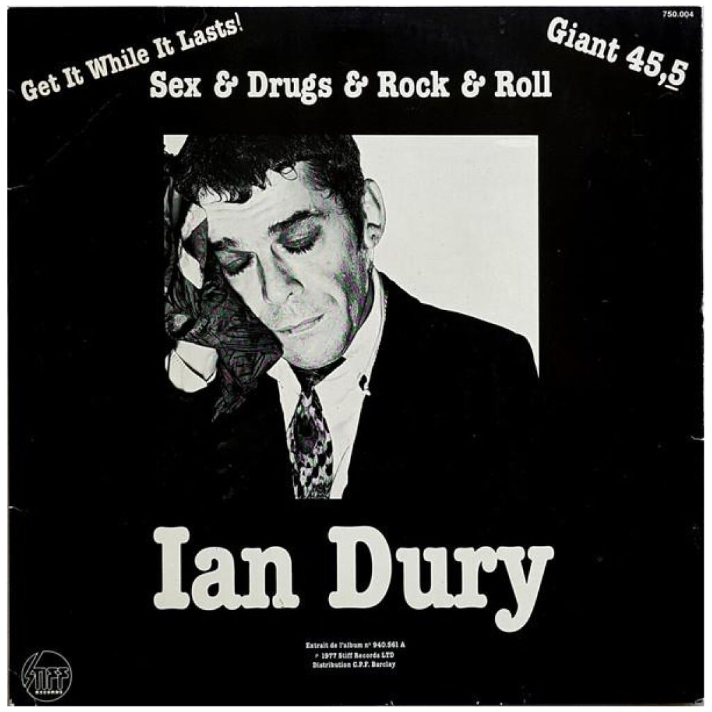 Ian Dury – Sex & Drugs & Rock & Roll (12, Single) – matonostalgi.se