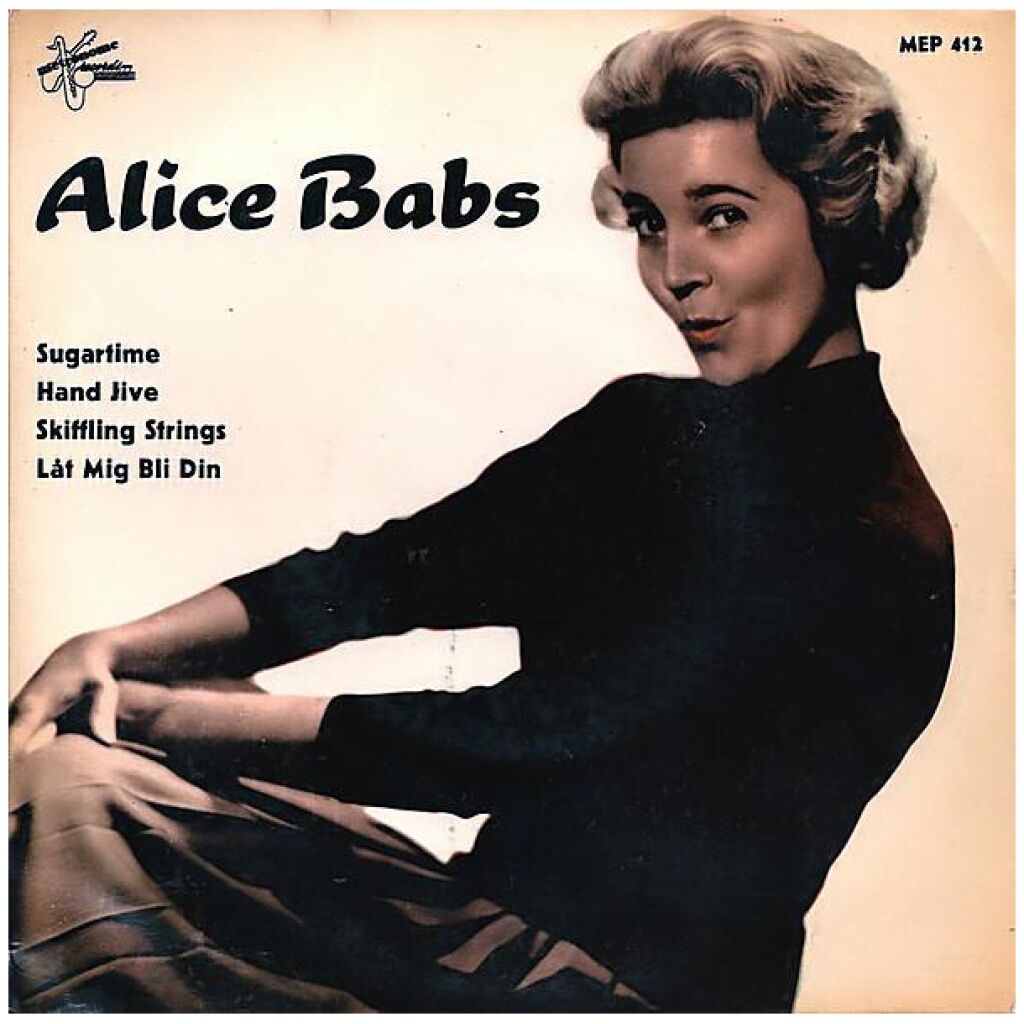 Alice Babs - Sugartime (7, EP)