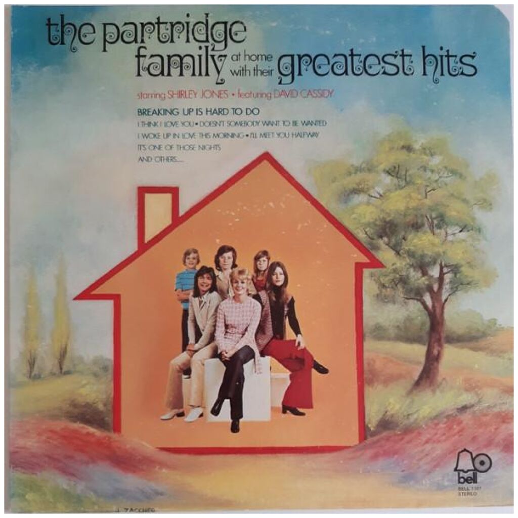 The Partridge Family Starring Shirley Jones (2) Featuring David Cassidy - The Partridge Family At Home With Their Greatest Hits (LP, Comp)