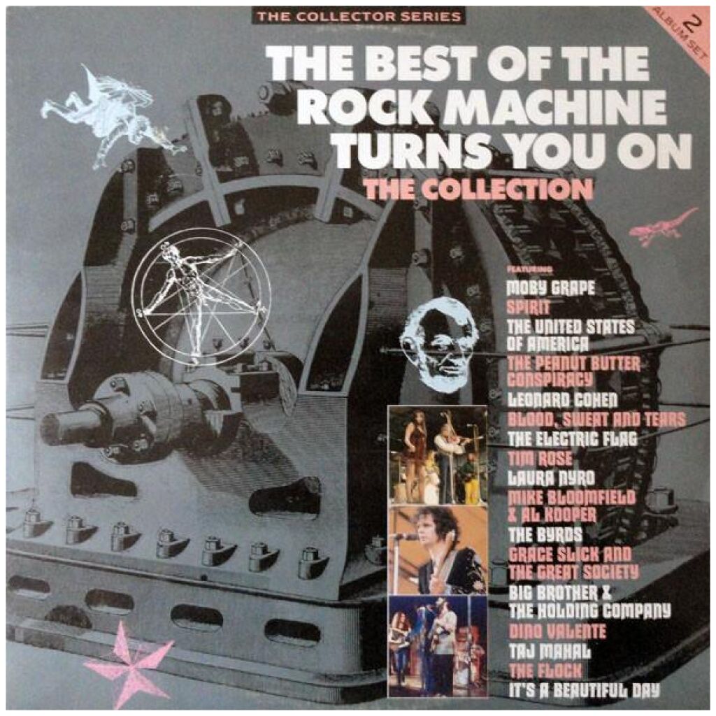 Various - The Best Of The Rock Machine Turns You On (2xLP, Comp)