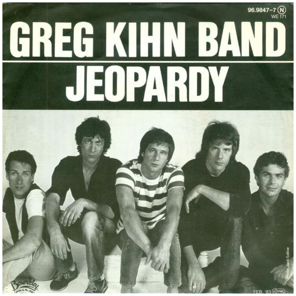 Greg Kihn Band - Jeopardy (7, Single)
