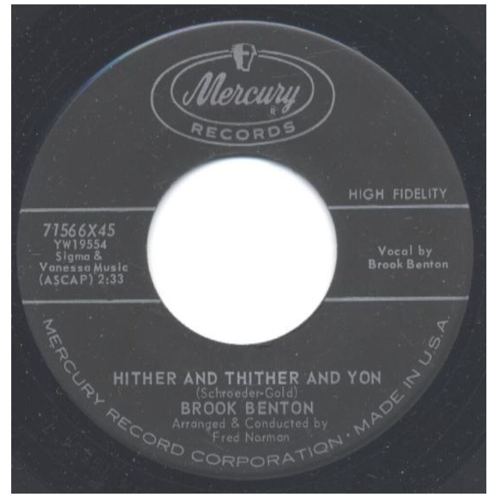 Brook Benton - Hither And Thither And Yon / The Ties That Bind (7)