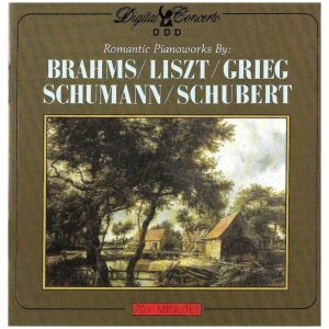 Johannes Brahms, Franz Liszt, Robert Schumann, Franz Schubert, Edvard Grieg - Romantic Piano Works (CD, Comp)