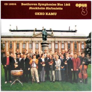 Ludwig van Beethoven, Stockholm Sinfonietta, Okko Kamu - Beethoven Symphonies Nos. 1 & 2 (CD, Album)