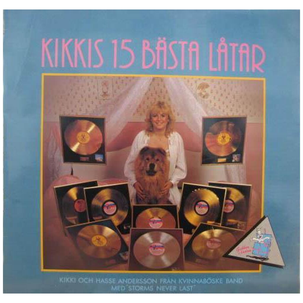 Kikki Danielsson - Kikkis 15 Bästa Låtar (LP, Comp)