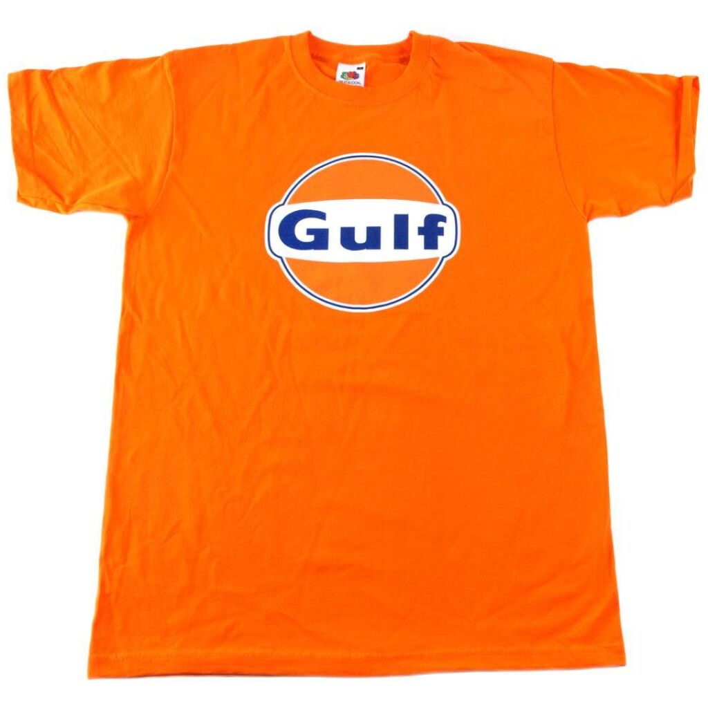 Gulf T-shirt orange Large