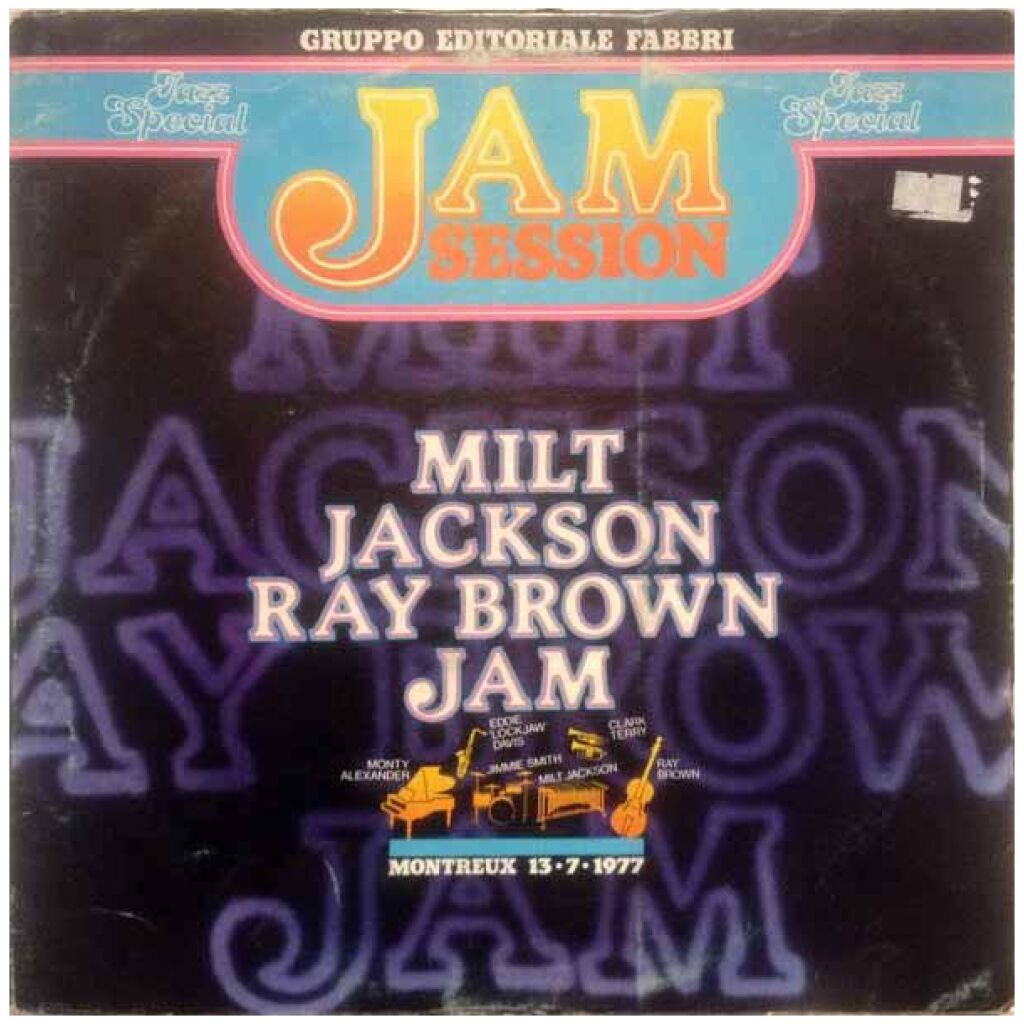 Milt Jackson / Ray Brown - Milt Jackson Ray Brownu200e Jam (LP, Album)