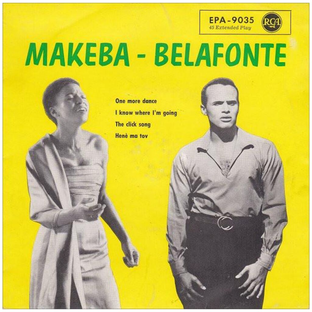 Miriam Makeba - Harry Belafonte - Makeba - Belafonte (7, EP)