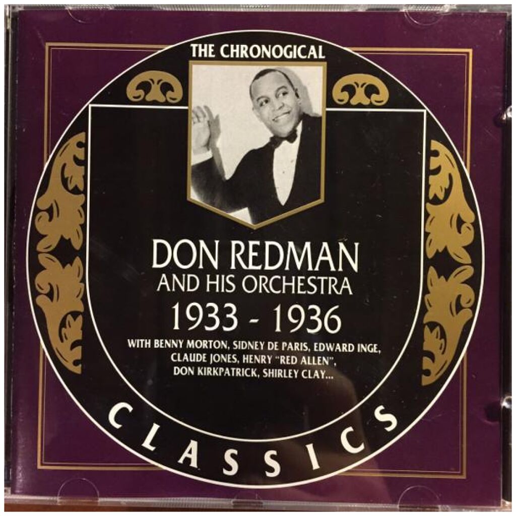 Don Redman And His Orchestra - 1933-1936 (CD, Comp)