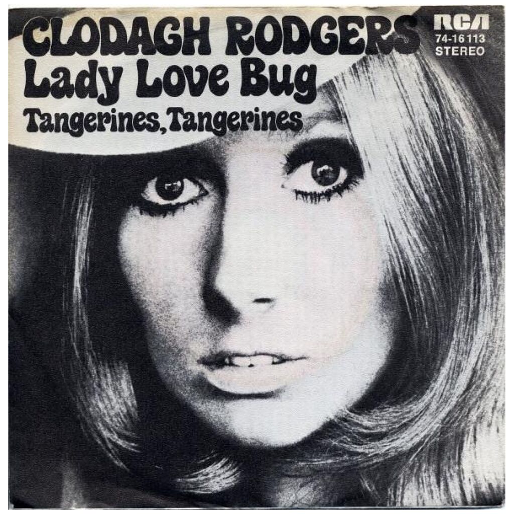 Clodagh Rodgers - Lady Love Bug / Tangerines, Tangerines (7, Single, Mono)