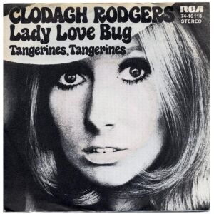 Clodagh Rodgers - Lady Love Bug / Tangerines, Tangerines (7, Single, Mono)