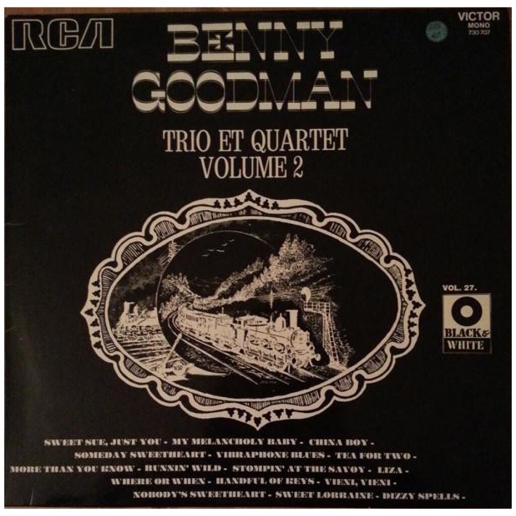 Benny Goodman - Trio Et Quartet Volume 2 (LP, Comp, Mono)