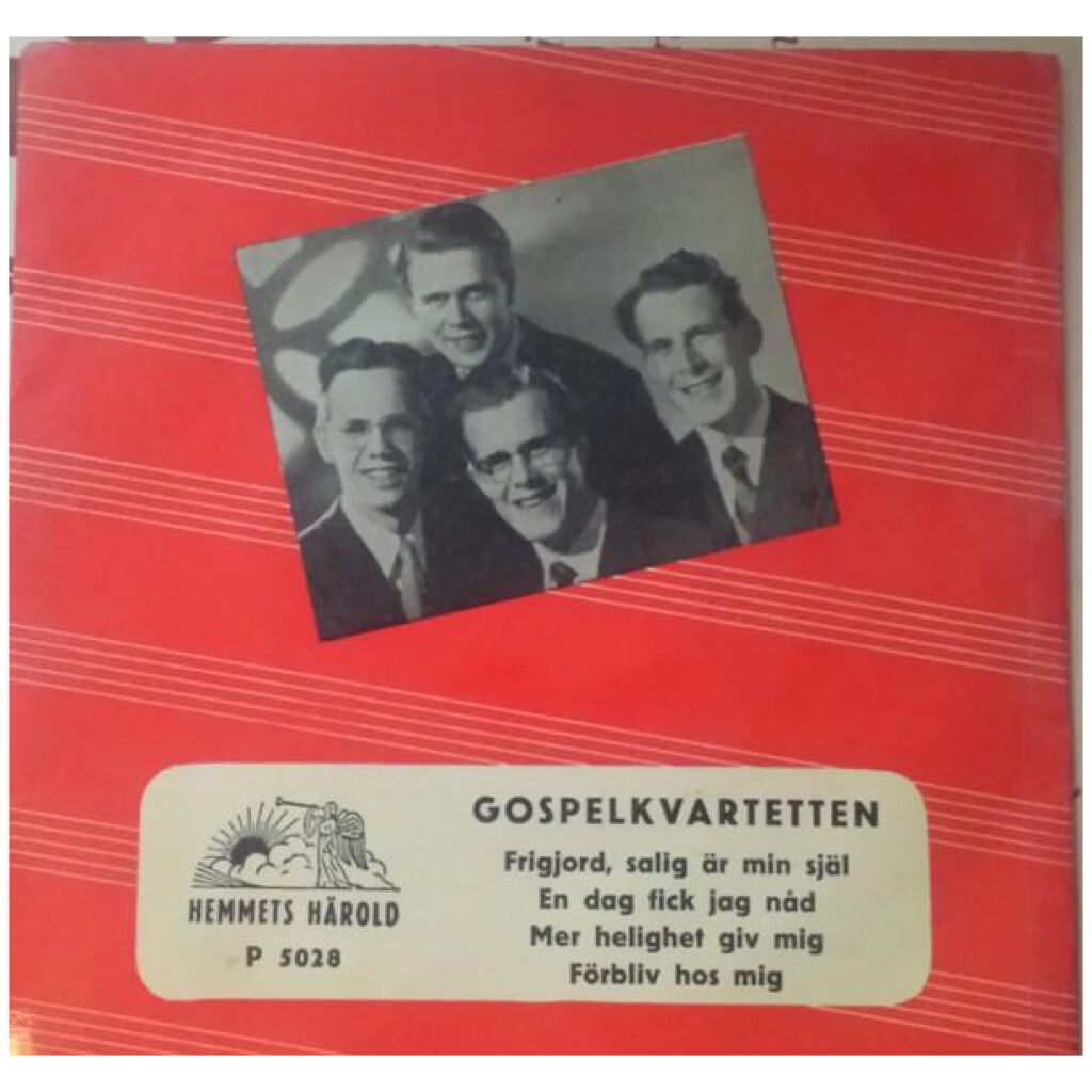 Gospelkvartetten - Frigjord, Salig Är Min Själ (7, EP, RE)