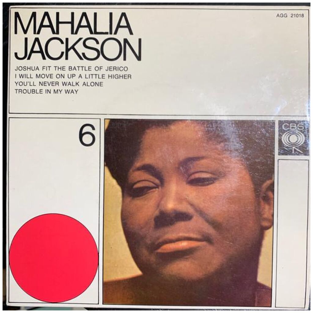 Mahalia Jackson - 6 ”Joshua Fit The Battle” (7, EP)