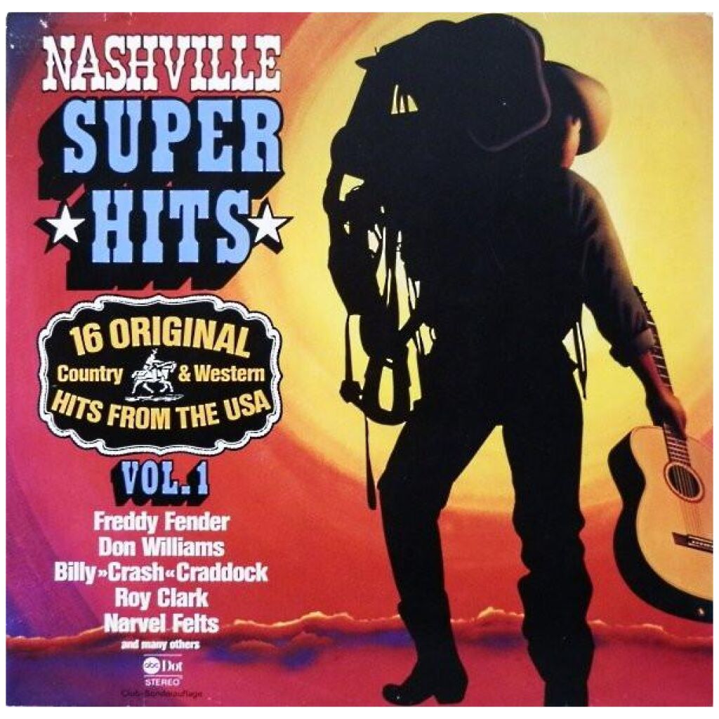 Various - Nashville Superhits Vol. 1 (16 Original Country & Western Hits From The USA) (LP, Comp, Club)