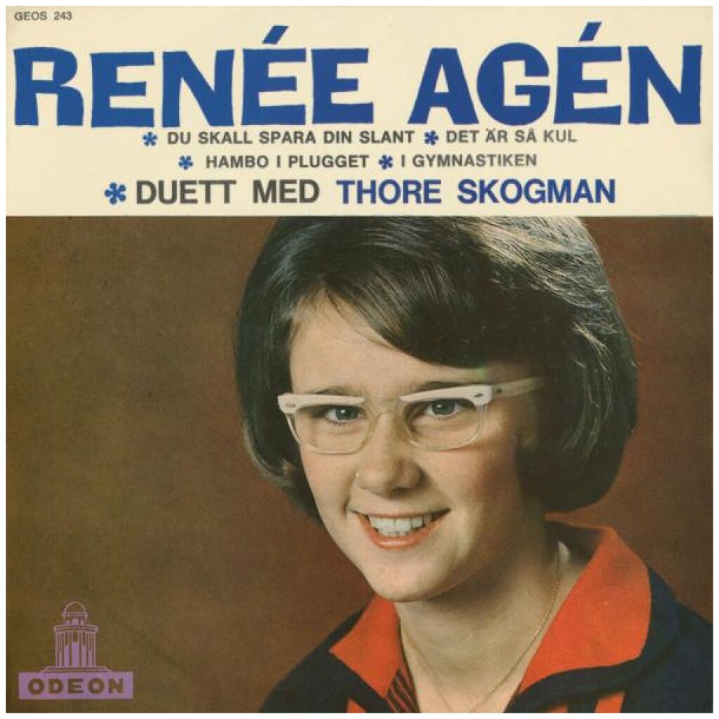 Renée Agén, Thore Skogman - Du Skall Spara Din Slant (7, EP)