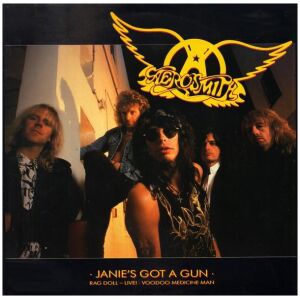 Aerosmith - Janies Got A Gun / Rag Doll - Live / Voodoo Medicine Man (LP)
