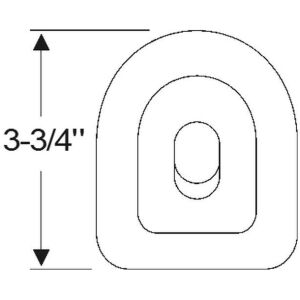 Genomföringsgummi Takräcke 1934 4dr sedan Dodge