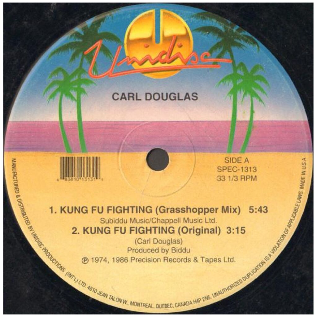 Carl Douglas / Johnny Wakelin - Kung Fu Fighting / In Zaire (LP)