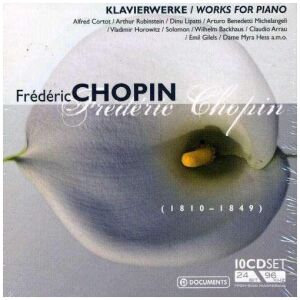 Frédéric Chopin - Klavierwerke (10xCD, Comp, Box)