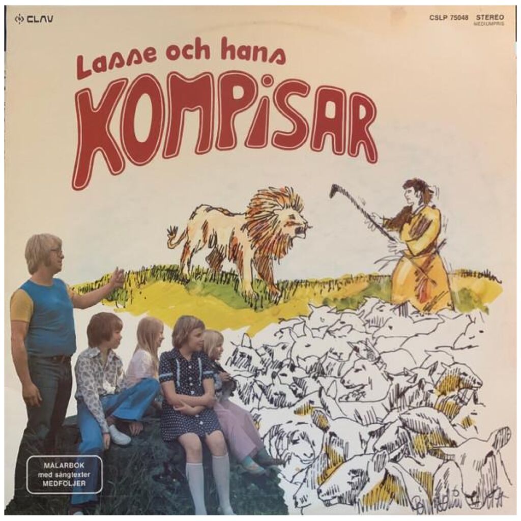 Lasse Nylén - Lasse Och Hans Kompisar (LP, Album)