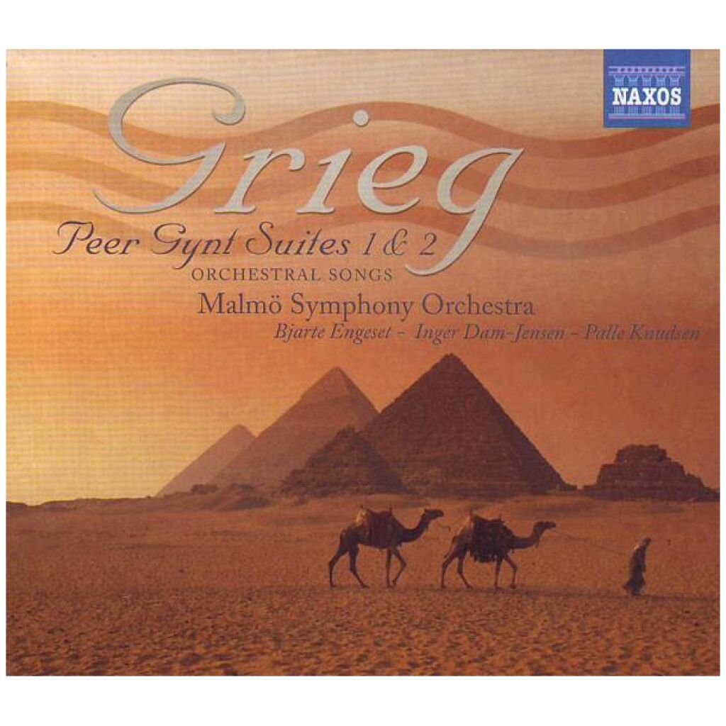 Grieg*, Malmö Symphony Orchestra, Bjarte Engeset, Inger Dam-Jensen*, Palle Knudsen - Peer Gynt Suites 1 & 2 / Six Orchestral Songs (CD, Album)