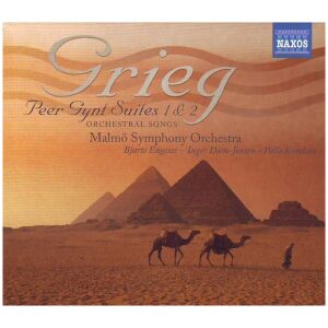 Grieg*, Malmö Symphony Orchestra, Bjarte Engeset, Inger Dam-Jensen*, Palle Knudsen - Peer Gynt Suites 1 & 2 / Six Orchestral Songs (CD, Album)