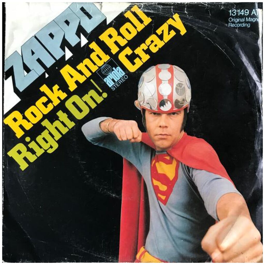 Zappo (2) - Rock And Roll Crazy / Right On! (7, Single)