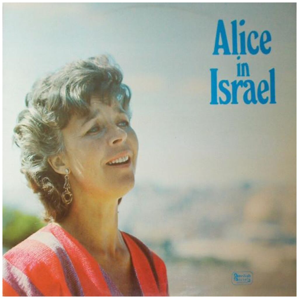 Alice Babs - Alice In Israel (LP, Album)