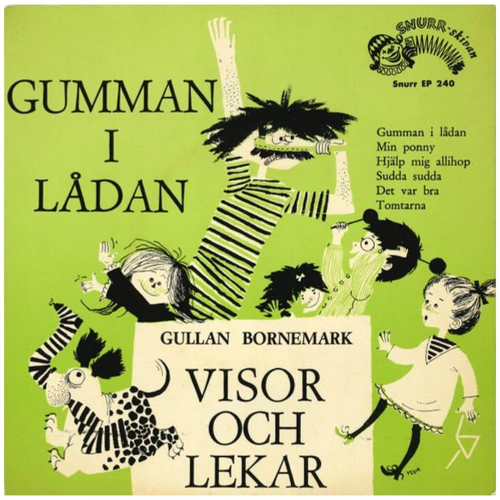 Gullan Bornemark - Gumman I Lådan (Visor Och Lekar) (7, EP)