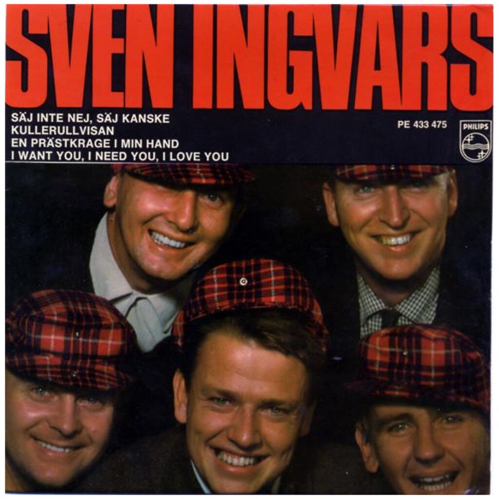 Sven Ingvars* - Säj Inte Nej, Säj Kanske (7, EP, Mono)