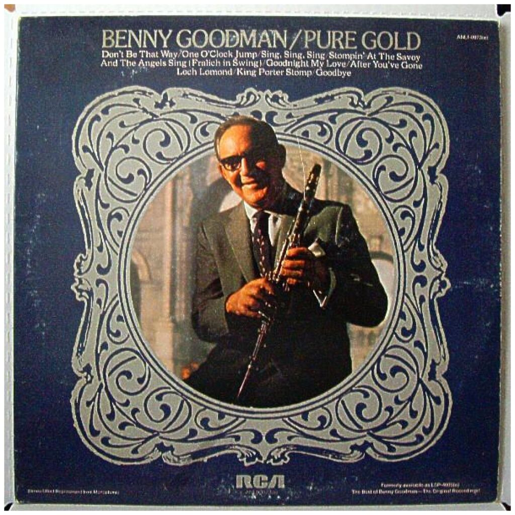 Benny Goodman - Pure Gold (LP, Comp, RE)