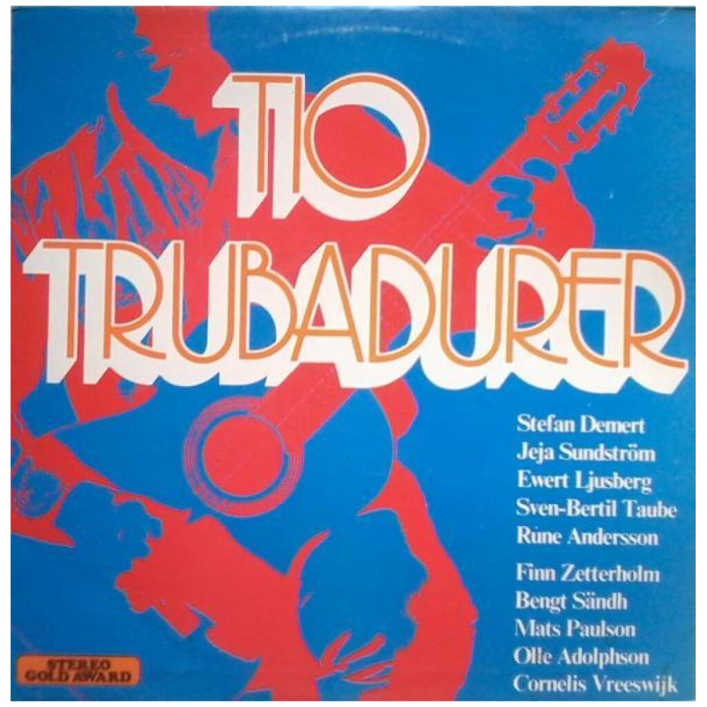 Various - Tio Trubadurer (LP, Comp)