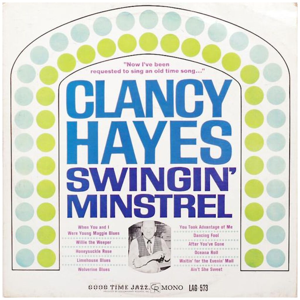 Clancy Hayes - Swingin Minstrel (CD, Album, RE)>