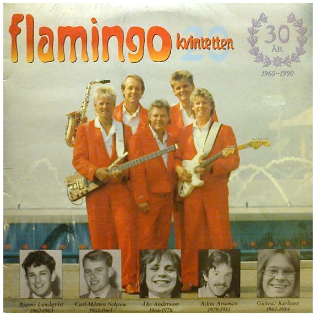 Flamingokvintetten - Flamingokvintetten 20 - 30 År 1960-1990 (2xLP, Comp)
