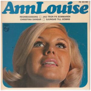 Ann-Louise Hanson - Regnbågssång (7, EP, Mono)