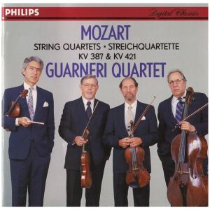 Mozart*, Guarneri Quartet - String Quartets = Streichquartette KV 387 & KV 421 (CD)