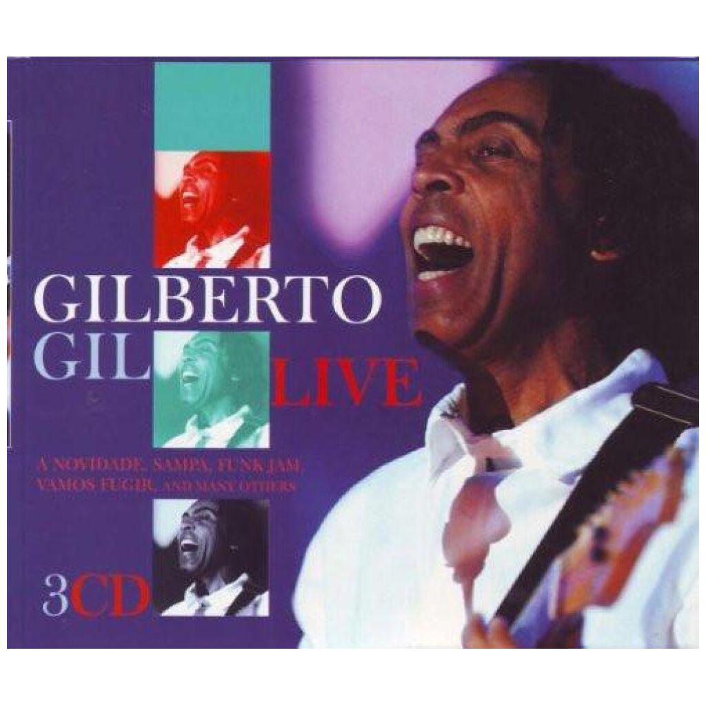 Gilberto Gil - Live (3xCD, Album + Box, Comp)