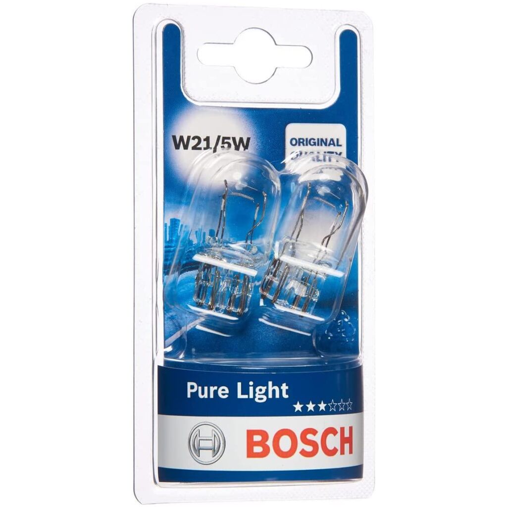 Bosch W21/5W Pure Light fordonslampor – 12 V 21/5 W