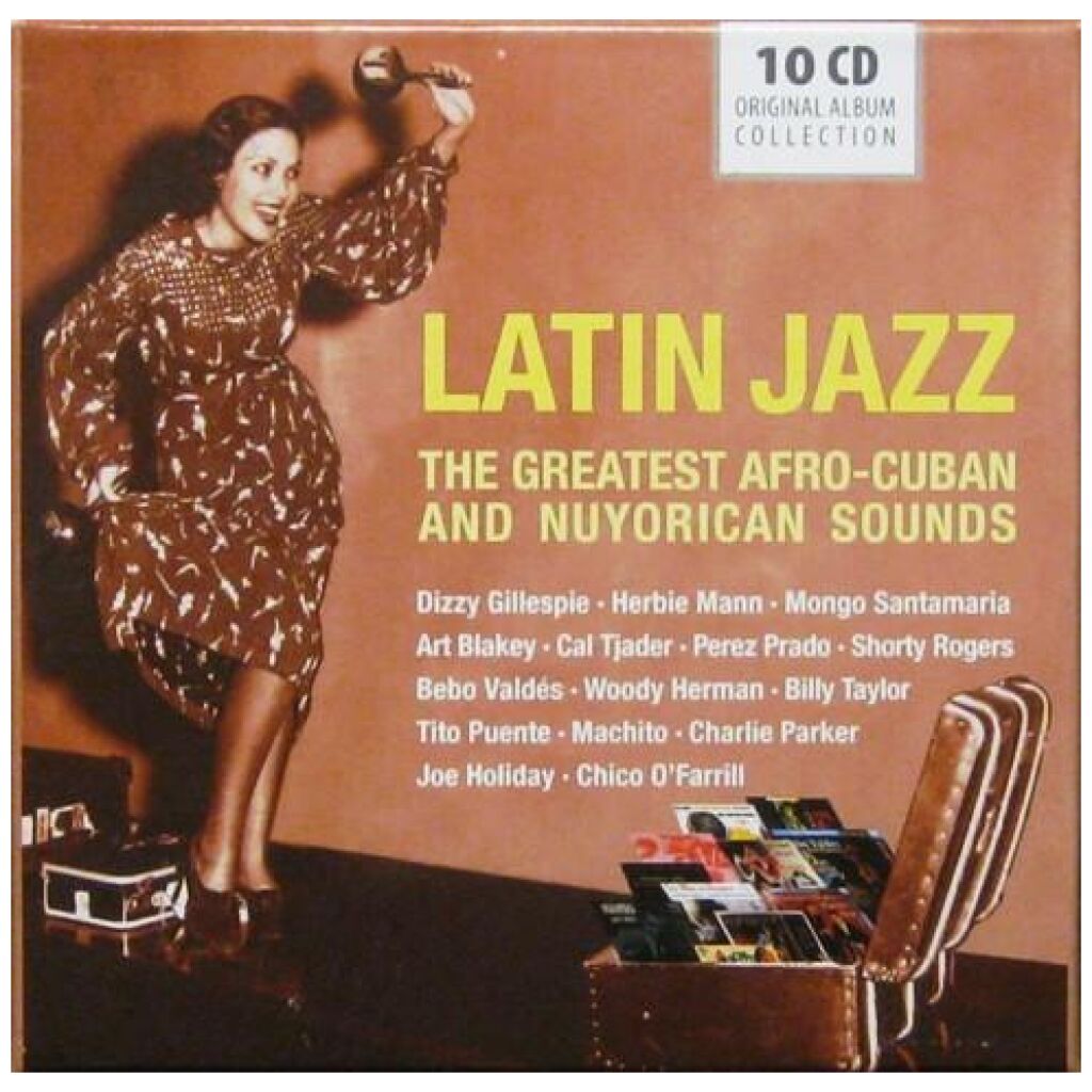 Various - Latin Jazz - 10 CD Original Album Collection (10xCD, Comp + Box)