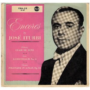 José Iturbi - Encores (7, EP, Top)