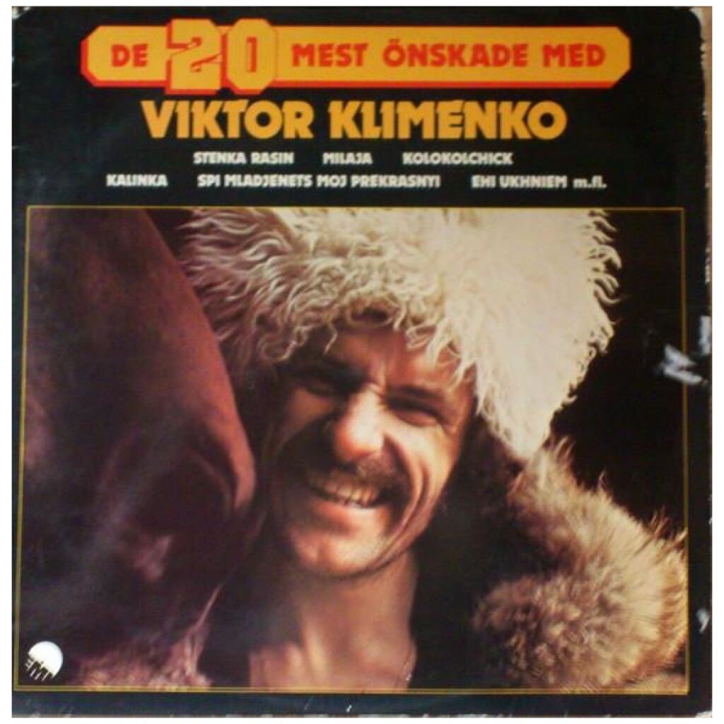 Viktor Klimenko - De 20 Mest Önskade Med Viktor Klimenko (LP, Comp)