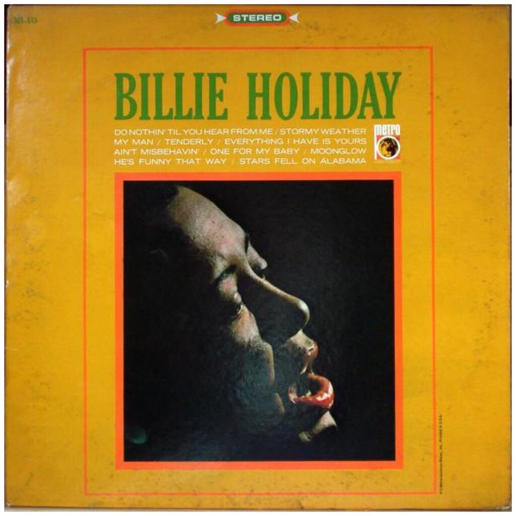 Billie Holiday - Billie Holiday (LP, Comp)